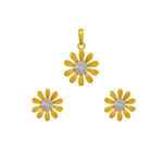 Diamond Pendant Set