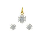 Diamond Pendant Set