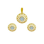 Diamond Pendant Set