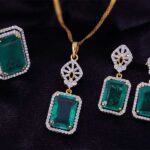 diamond pendant set