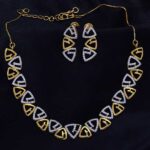 Diamond necklace set