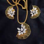 Diamond Pendant Set