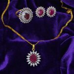 diamond pendant set