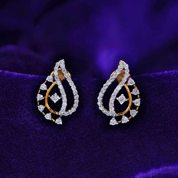 Diamond Earring, Diamond earrings price in bangladesh, diamond house
