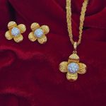 Diamond Pendant Set