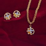 Diamond Pendant Set