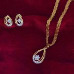 Diamond Pendant Set