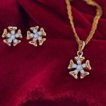 Diamond Pendant Set