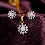 Diamond Pendant Set