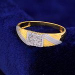 Diamond Gents Ring